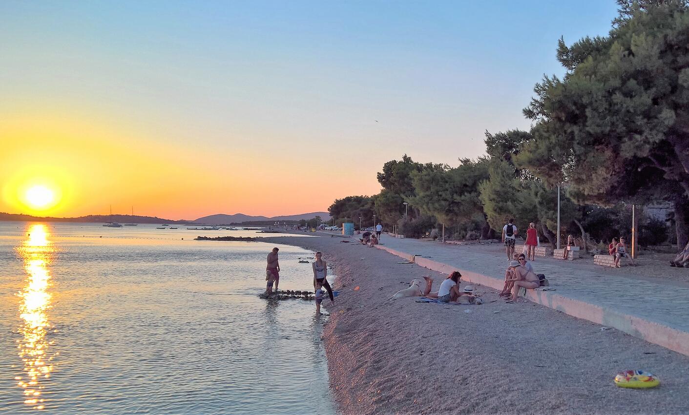 La spiaggia più vicina - Appartamenti accanto al mare Jadrija, Sebenico - Šibenik