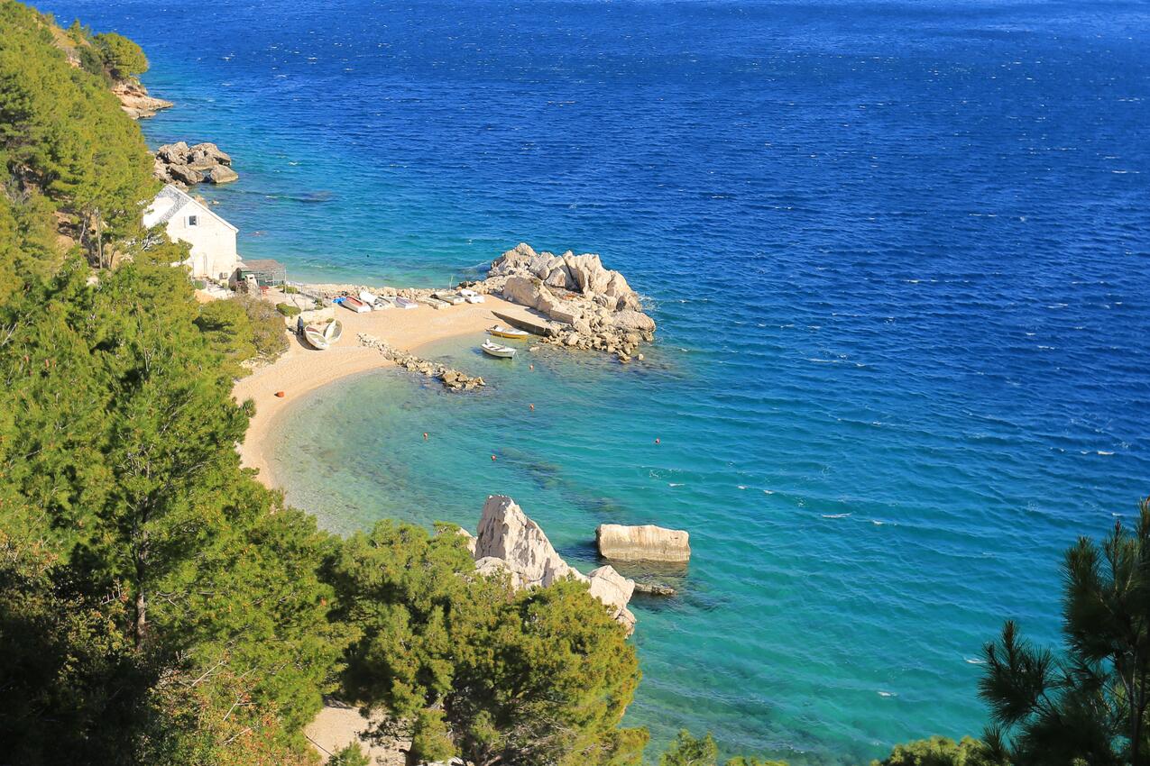 Nærmeste strand - Leiligheter med parkering Marusici, Omis