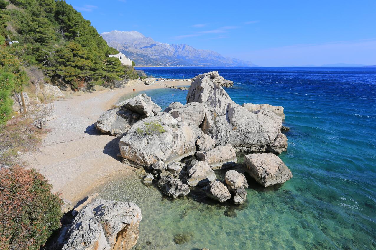 Nærmeste strand - Leiligheter med parkering Marusici, Omis