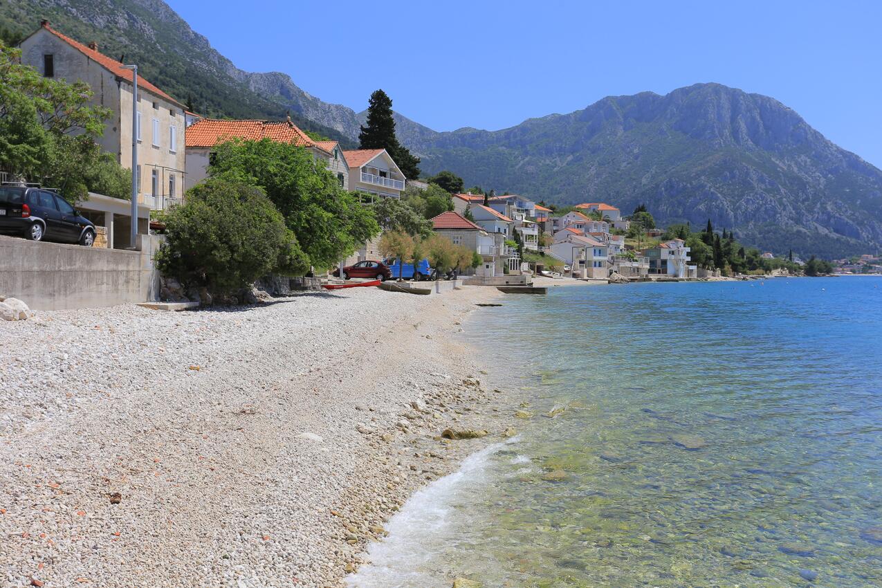 Nächster Strand - Ferienwohnungen am Meer Brist, Makarska