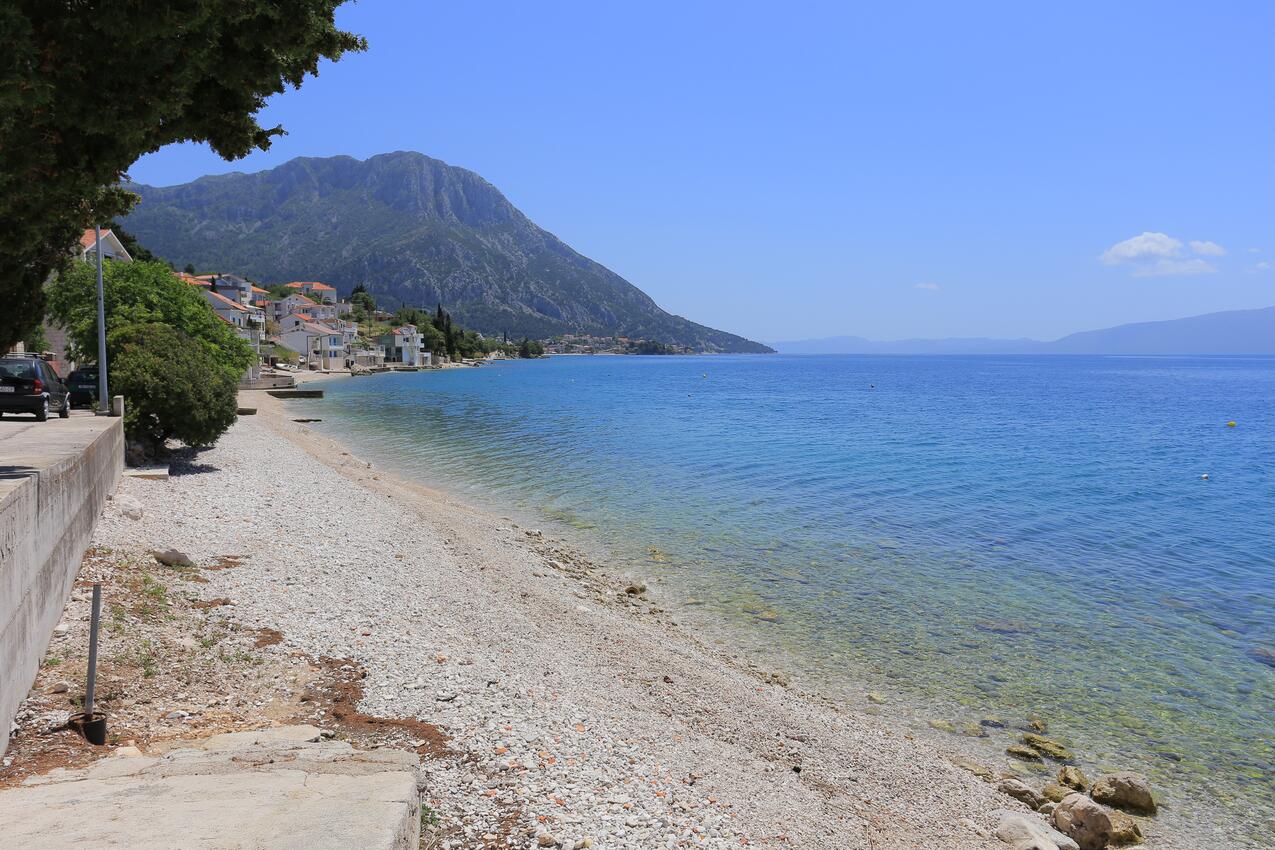Nächster Strand - Ferienwohnungen am Meer Brist, Makarska