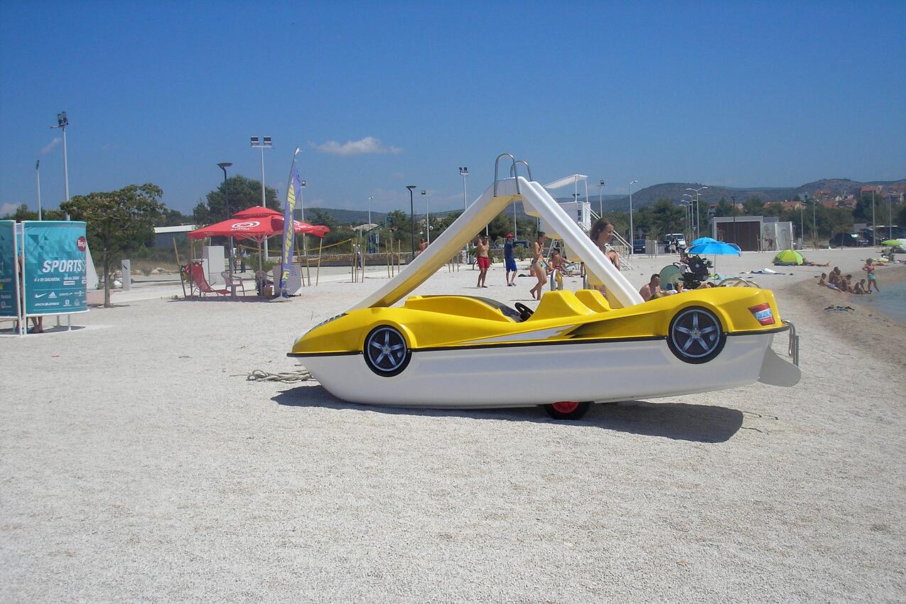Najbliža plaža - Apartmani i sobe uz more Brodarica, Šibenik
