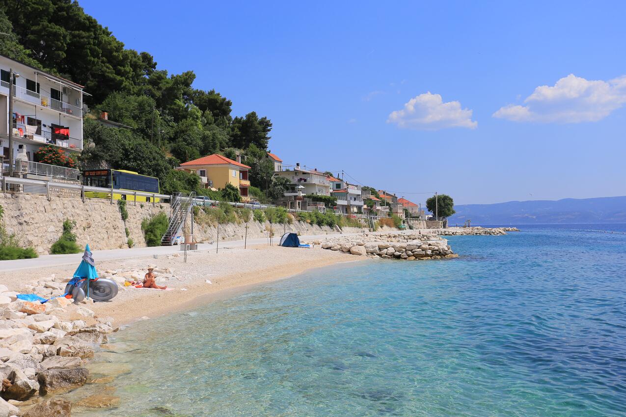 La spiaggia più vicina - Appartamenti accanto al mare Rat Piccolo - Mali Rat, Almissa - Omiš