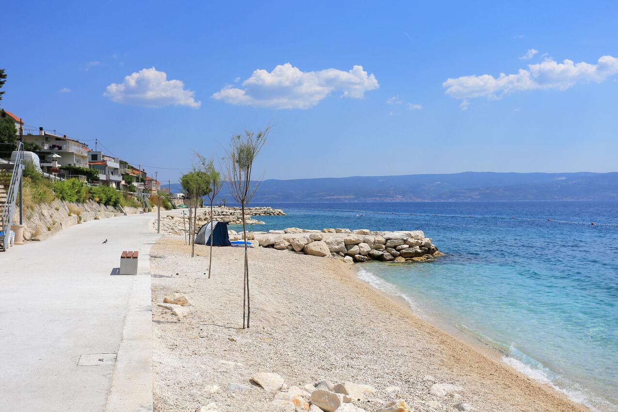 La spiaggia più vicina - Appartamenti accanto al mare Rat Piccolo - Mali Rat, Almissa - Omiš