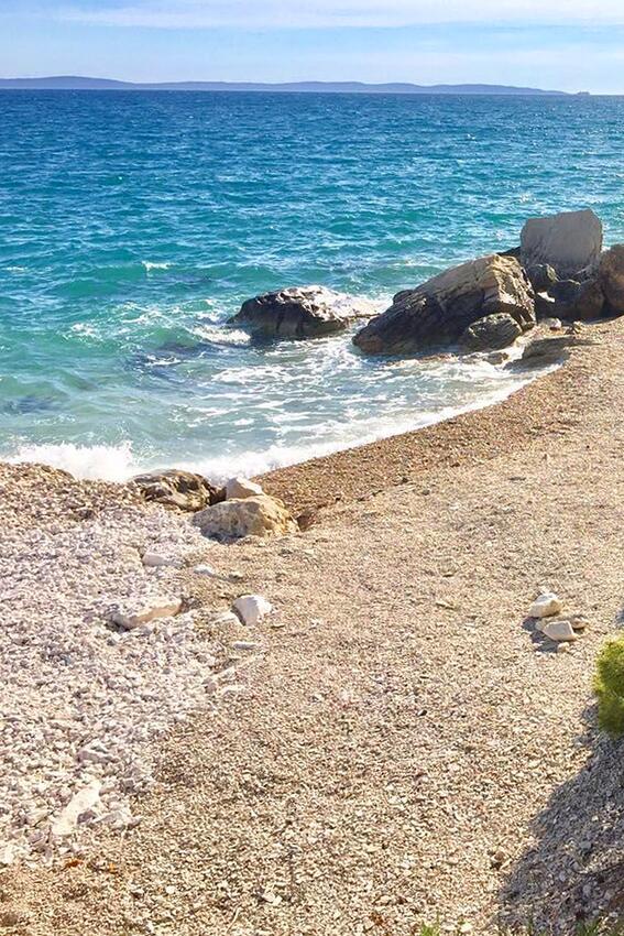 Nächster Strand - Ferienwohnungen mit Parkplatz Stobrec, Split