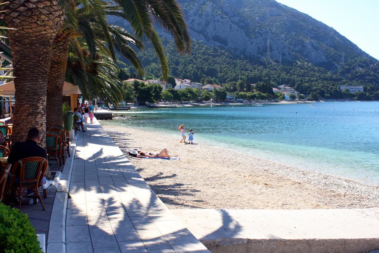 Legközelebbi strand - Apartmanok parkolóhellyel Gradac, Makarska