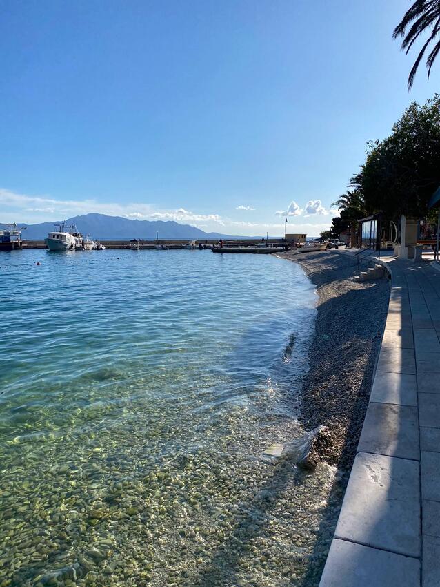 Legközelebbi strand - Apartmanok parkolóhellyel Gradac, Makarska