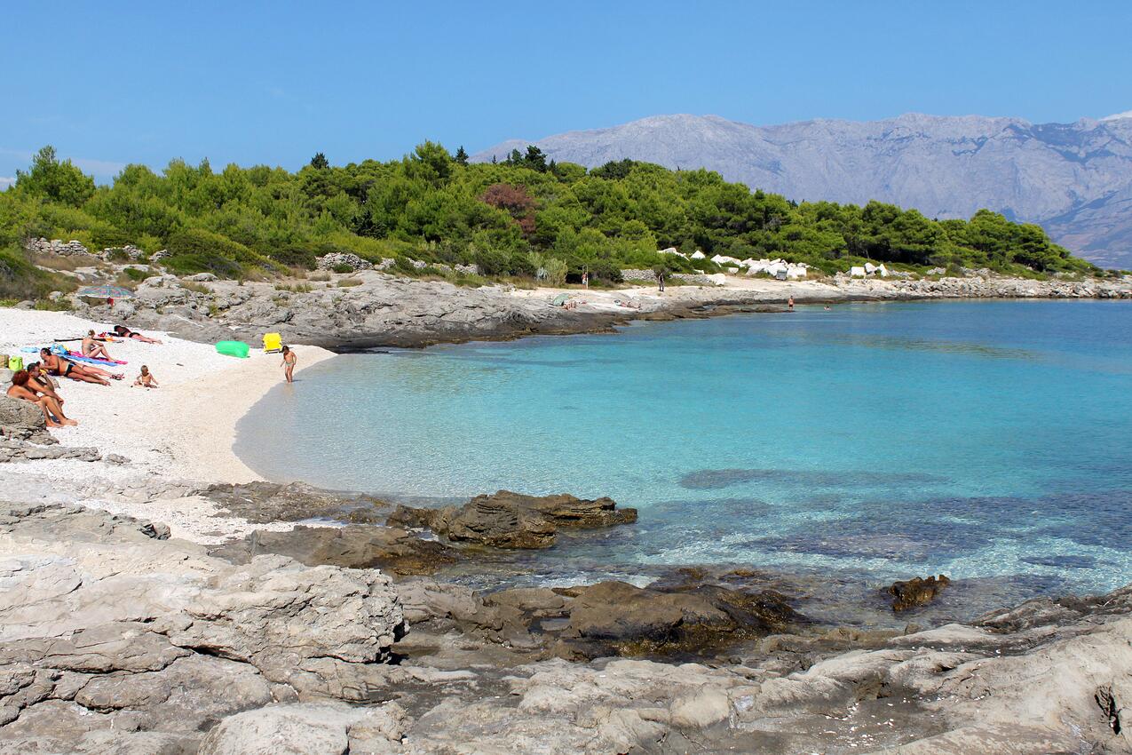La spiaggia più vicina - Casa con piscina accanto al mare Selza - Sumartin, Brazza - Brač
