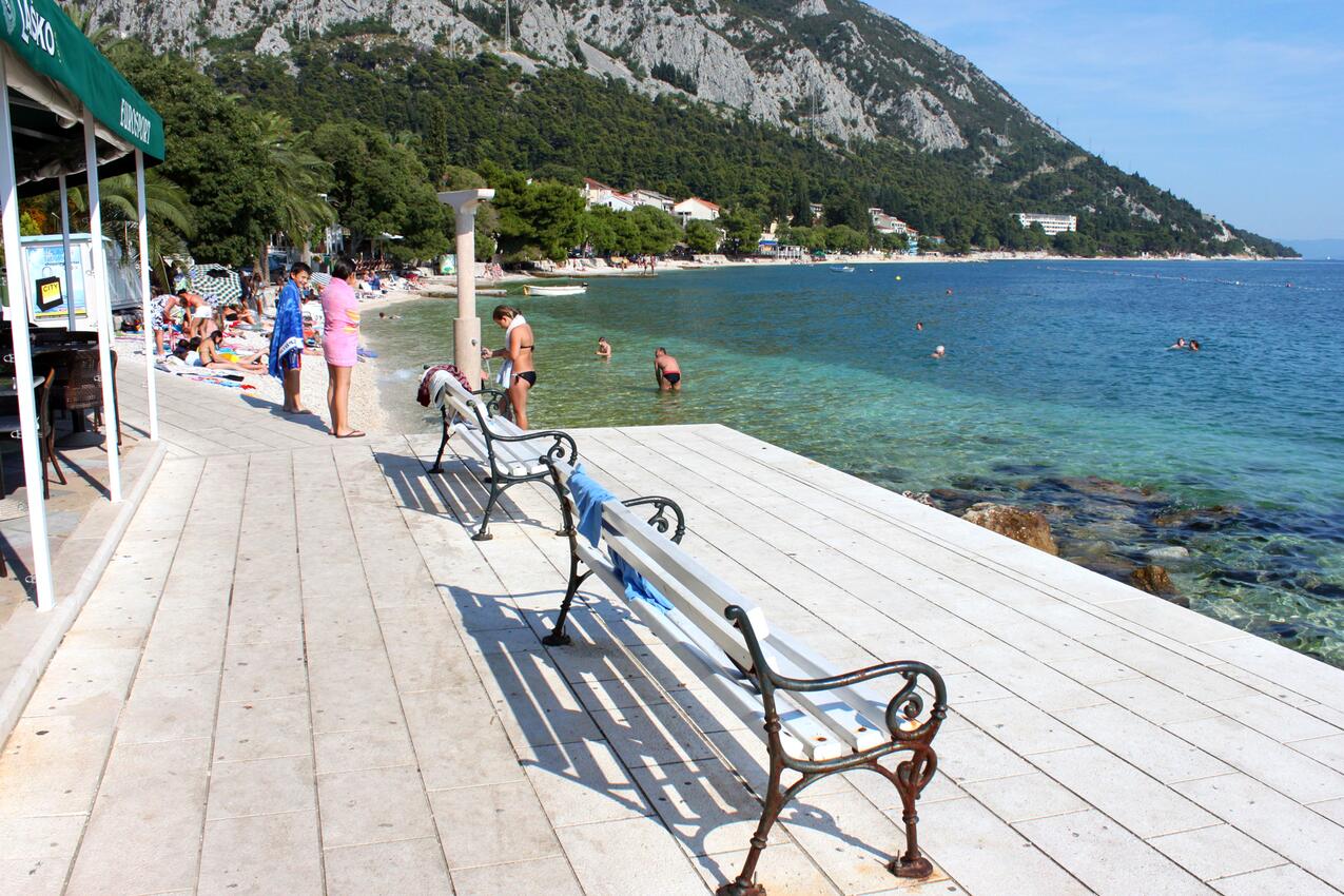 Najbliža plaža - Apartmani uz more Gradac, Makarska