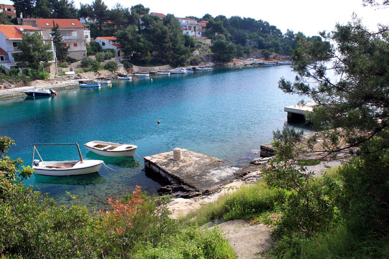 Nächster Strand - Ferienwohnungen am Meer Basina, Hvar