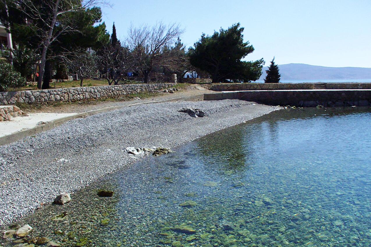 Nächster Strand - Ferienwohnungen am Meer Starigrad, Paklenica