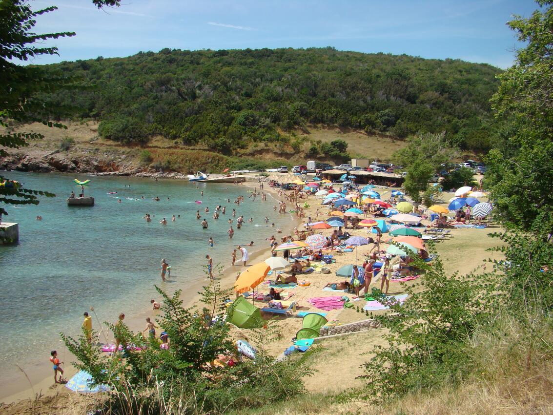 Nächster Strand - Ferienwohnungen mit Parkplatz Risika, Krk