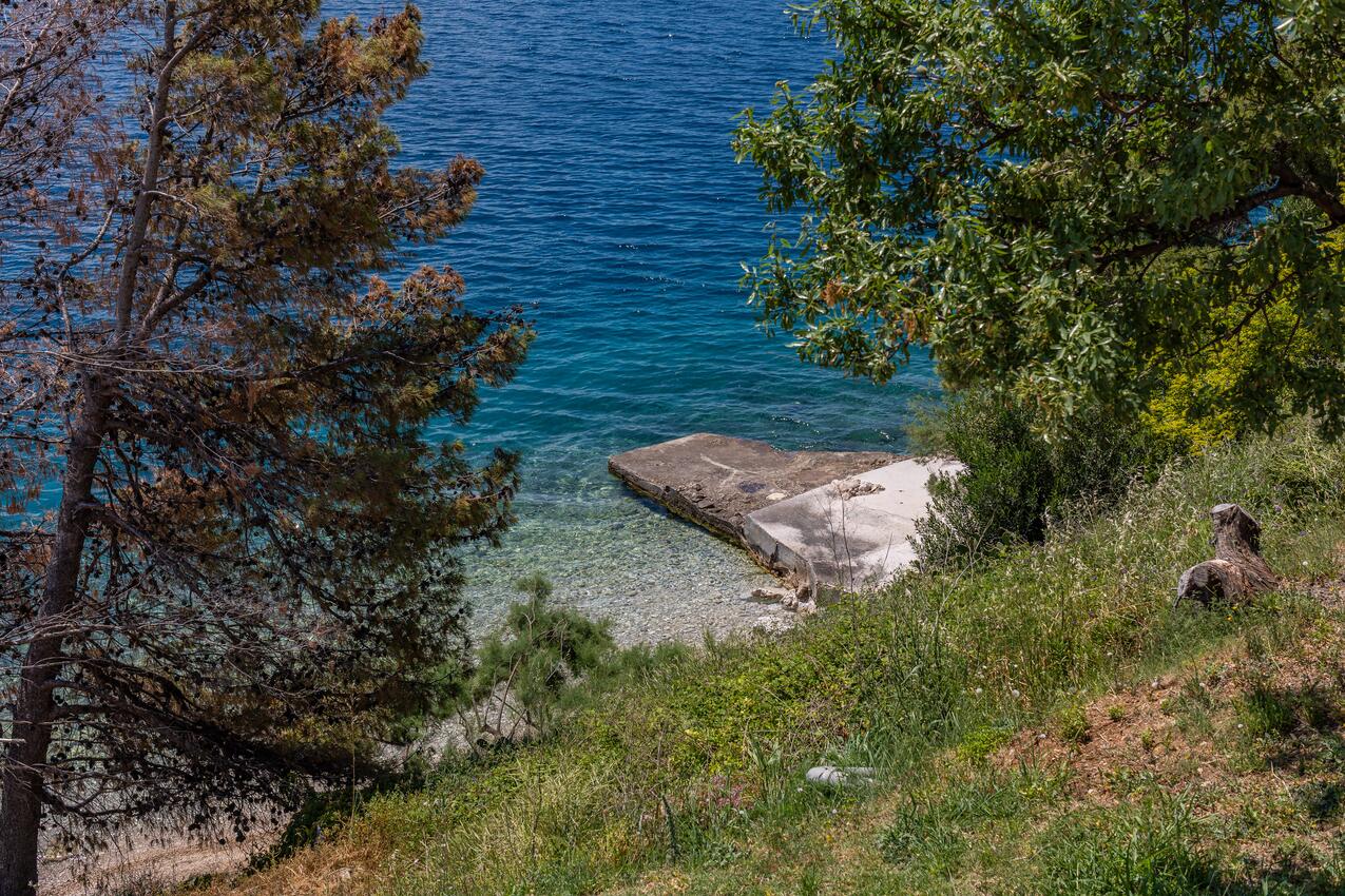 La spiaggia più vicina - Appartamenti con piscina per famiglie Zavode, Almissa - Omiš
