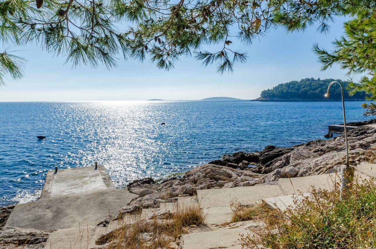 La spiaggia più vicina - Casa vacanze accanto al mare Karbuni, Curzola - Korčula