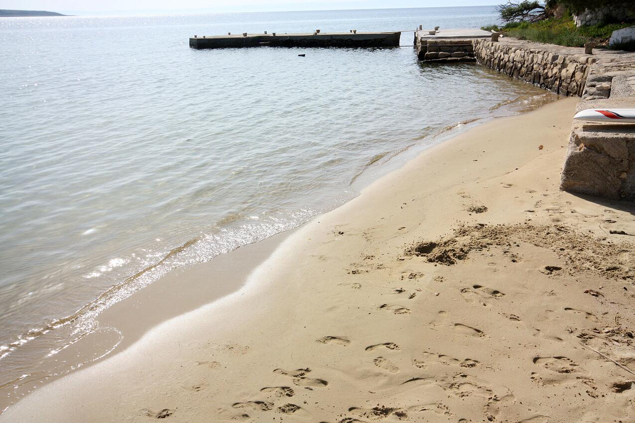 Nächster Strand - Ferienwohnungen und Zimmer am Meer Supetarska Draga - Gonar, Rab