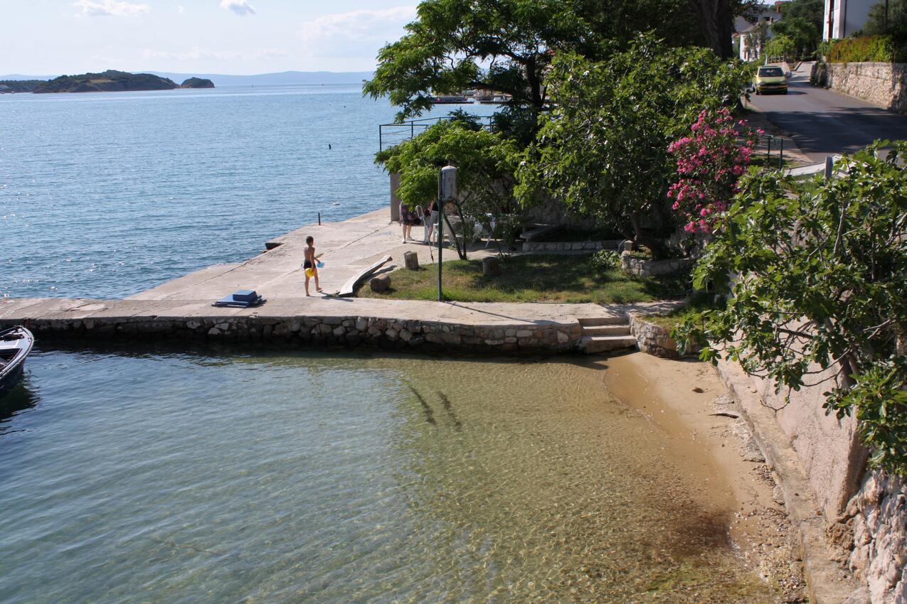 Legközelebbi strand - Apartmanok a tenger mellett Supetarska Draga - Gornja, Rab