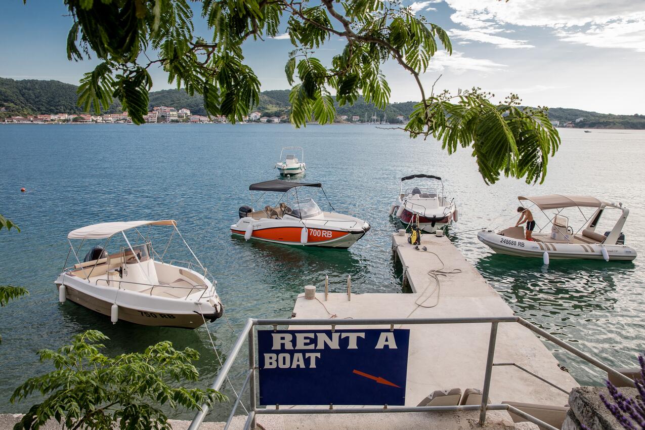 Legközelebbi strand - Apartmanok a tenger mellett Supetarska Draga - Gornja, Rab