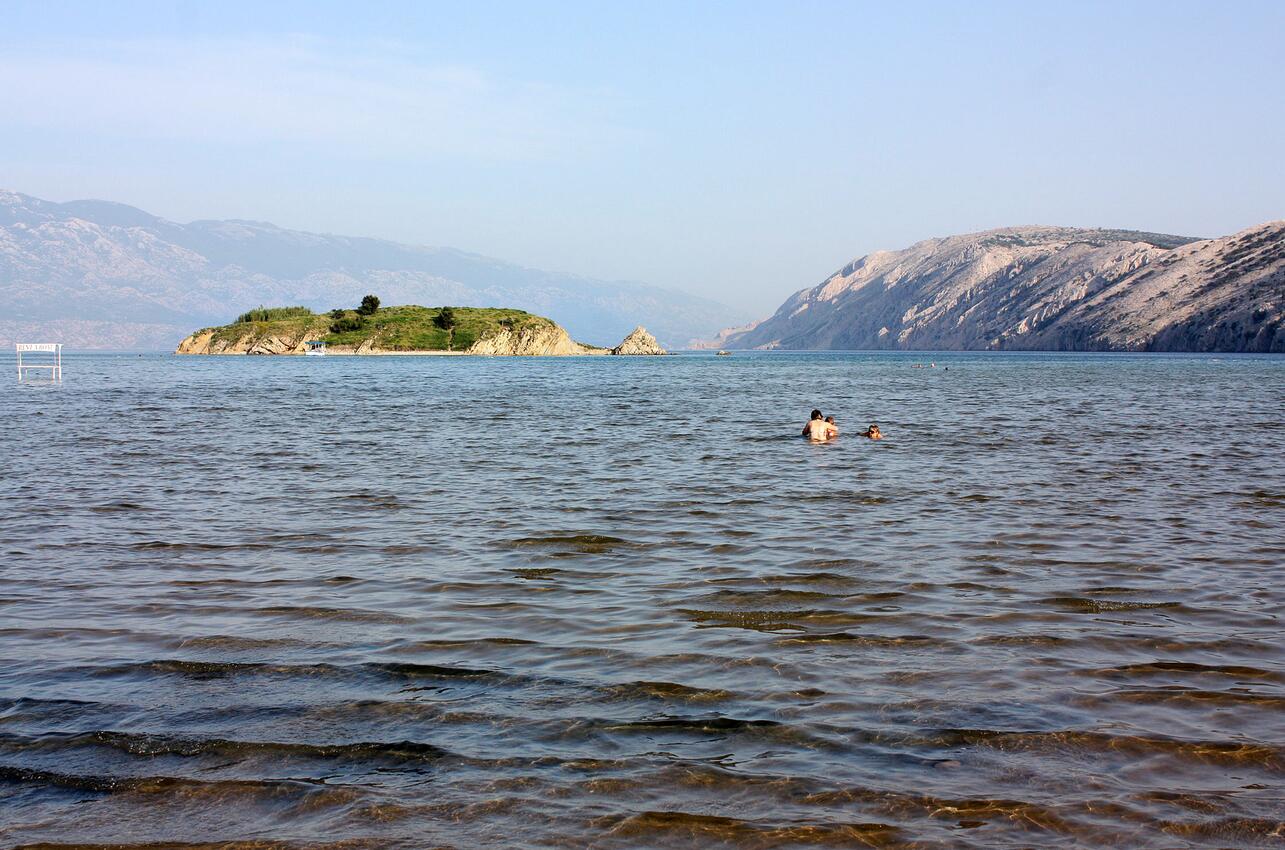 Nearest beach - Apartments for families with children Lopar, Rab