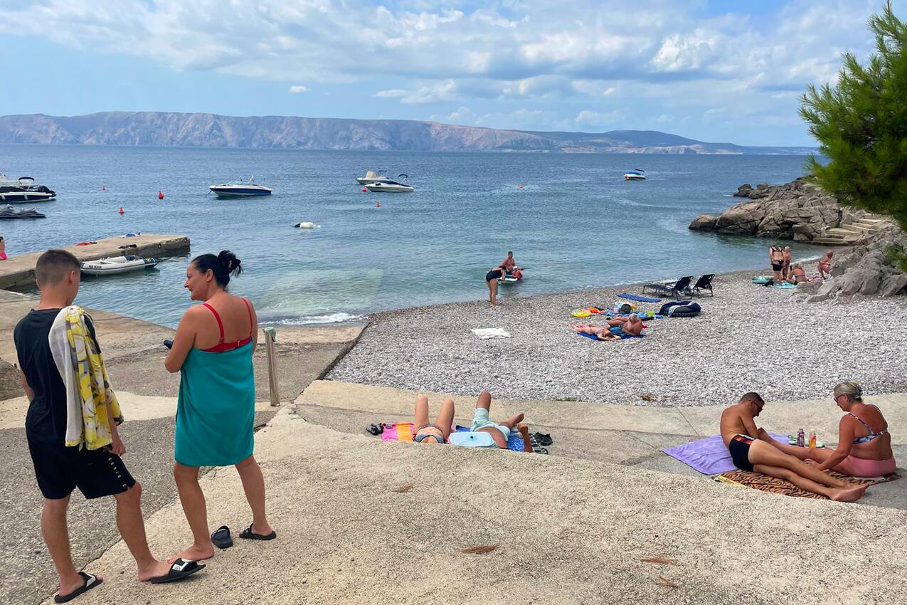 La spiaggia più vicina - Appartamenti accanto al mare Smokvica Krmpotska, Novi del Vinodol - Novi Vinodolski