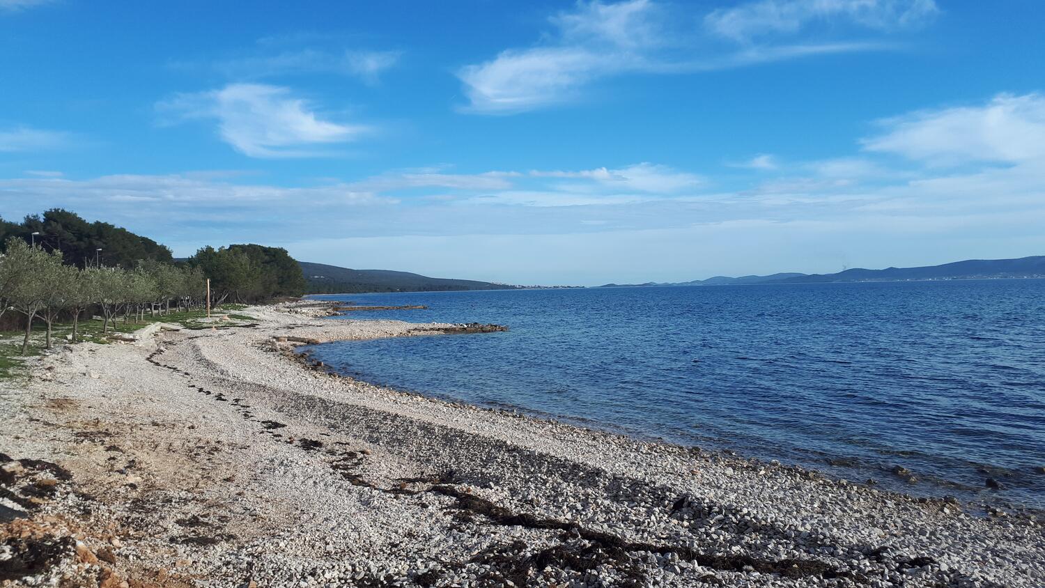 Nächster Strand - Ferienwohnungen am Meer Sukosan, Zadar