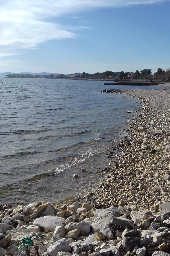 Nächster Strand - Ferienwohnungen am Meer Sukosan, Zadar