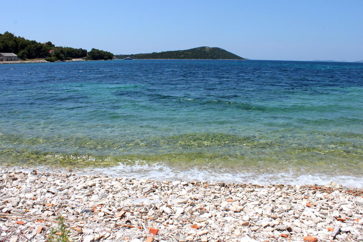 Nächster Strand - Ferienwohnungen und Zimmer am Meer Bucht Soline, Dugi otok