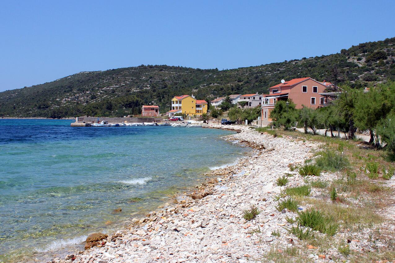 Nächster Strand - Ferienwohnungen und Zimmer am Meer Bucht Soline, Dugi otok