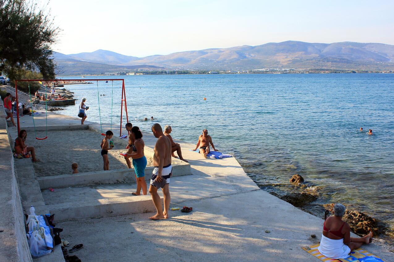 Nearest beach - Apartments by the sea Slatine, Čiovo