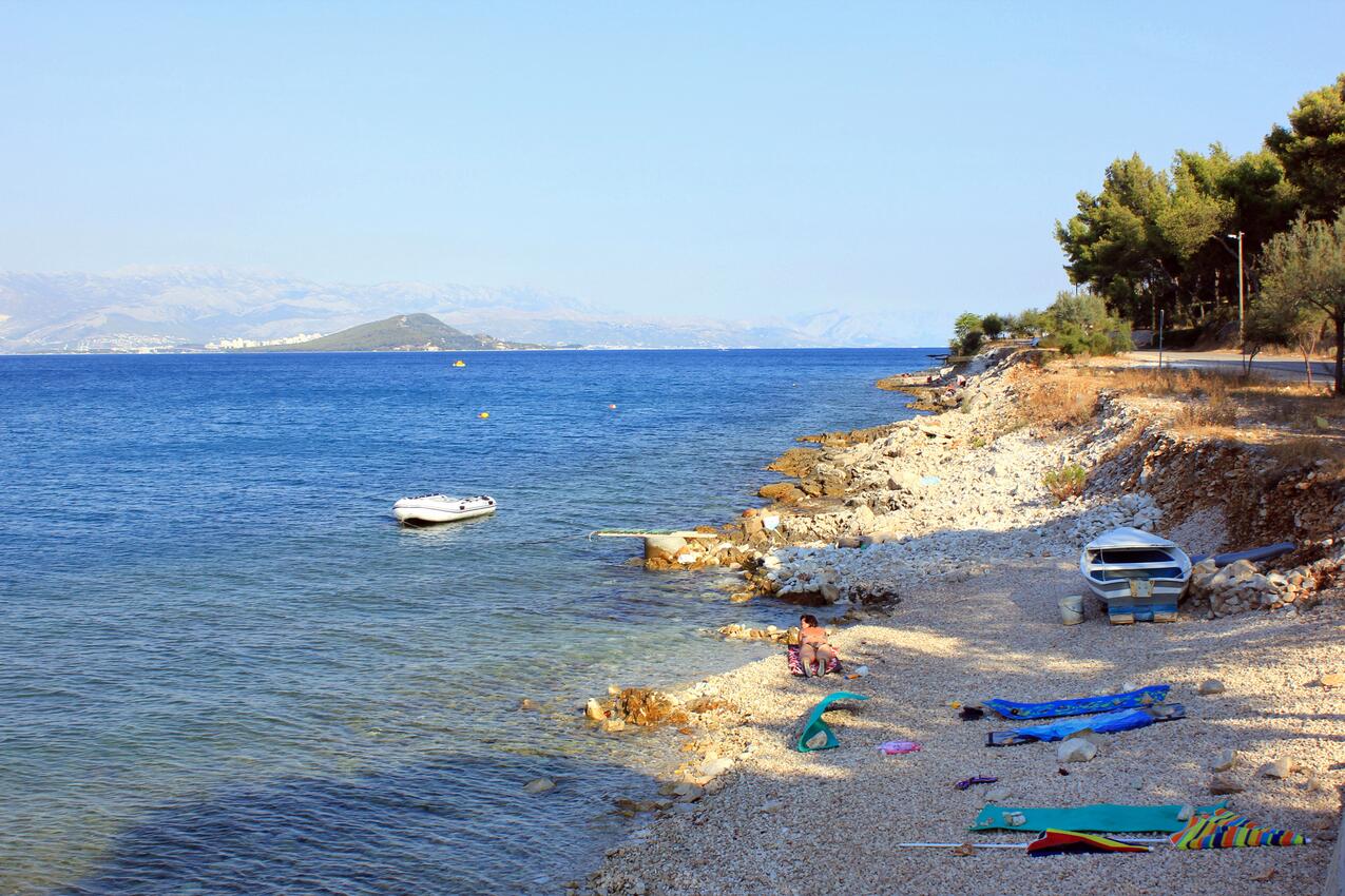 Nearest beach - Apartments by the sea Slatine, Čiovo