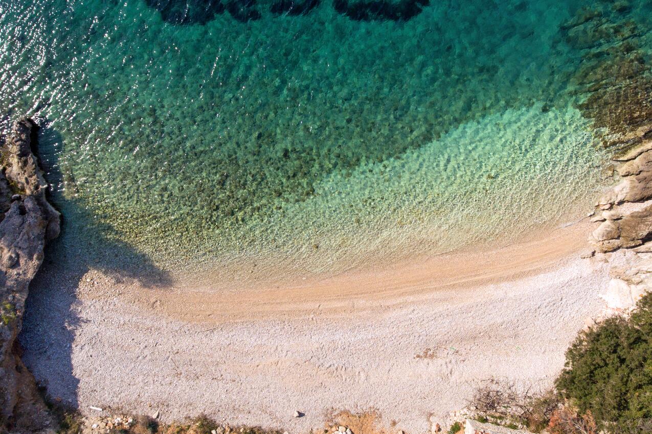 La spiaggia più vicina - Casa accanto al mare per famiglia con bambini Baia Tvrdni Dolac, Lesina - Hvar
