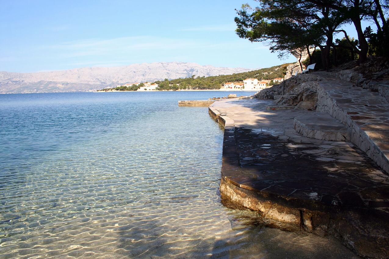 Nearest beach - Apartments by the sea Povlja, Brač