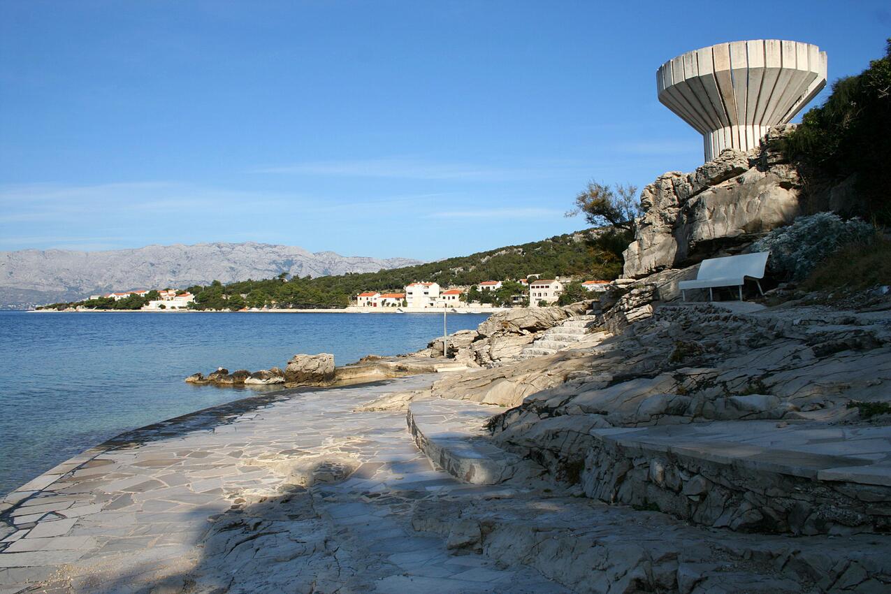 Nearest beach - Apartments by the sea Povlja, Brač