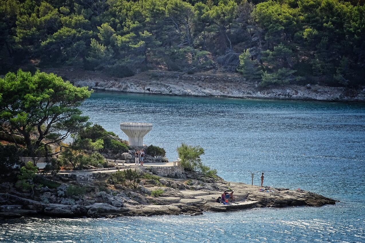 Nearest beach - Apartments by the sea Povlja, Brač