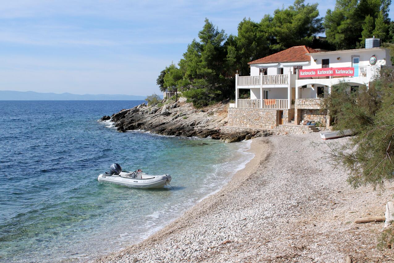 La spiaggia più vicina - Appartamenti robinsoniani accanto al mare Baia Tvrdni Dolac, Lesina - Hvar