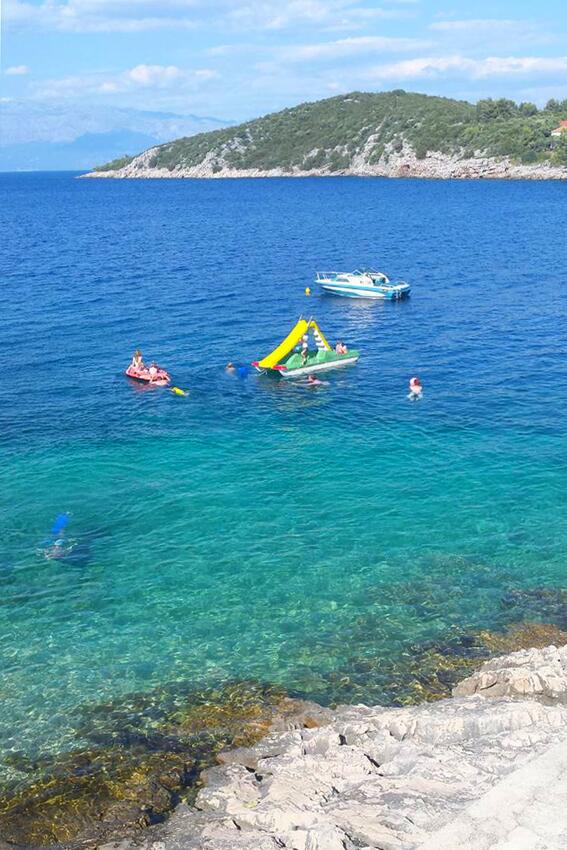 Nejbližší pláž - Apartmány u moře Zátoka Pokrivenik, Hvar