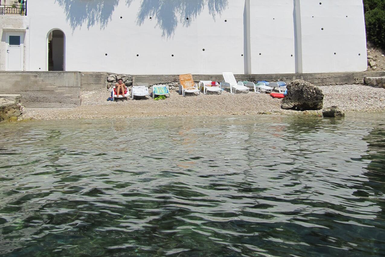 La spiaggia più vicina - Appartamenti e camere con piscina Brist, Macarsca - Makarska