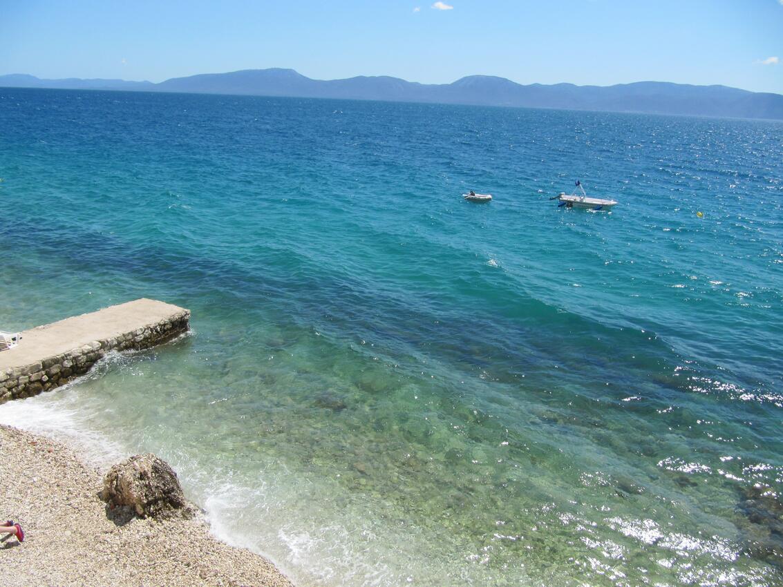 La spiaggia più vicina - Appartamenti e camere con piscina Brist, Macarsca - Makarska