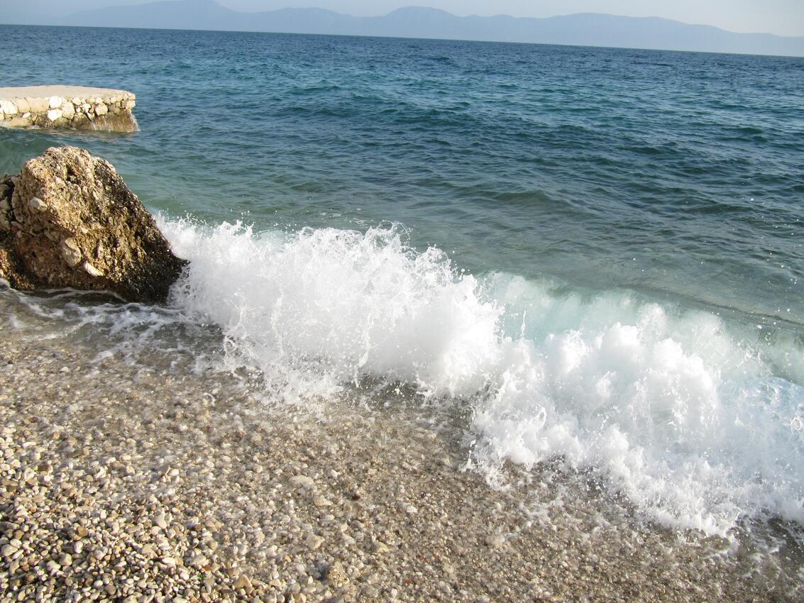 La spiaggia più vicina - Appartamenti e camere con piscina Brist, Macarsca - Makarska