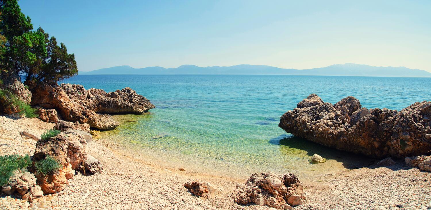 La spiaggia più vicina - Casa vacanze accanto al mare Rastozza - Zaostrog, Macarsca - Makarska