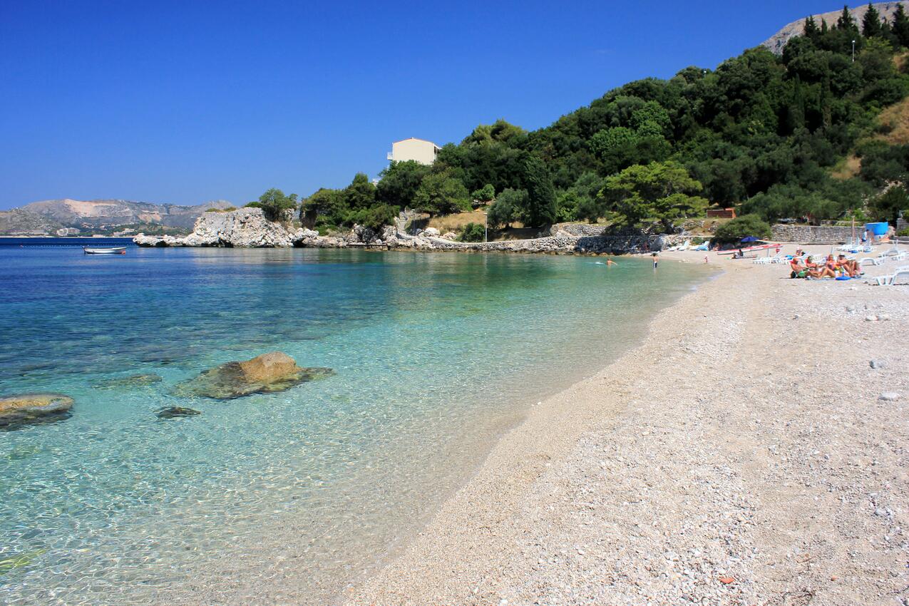 La spiaggia più vicina - Appartamenti accanto al mare Plat, Ragusa - Dubrovnik
