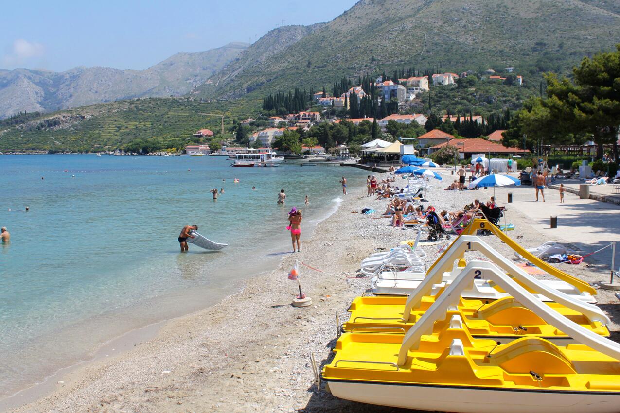 Nächster Strand - Ferienwohnungen am Meer Cavtat, Dubrovnik