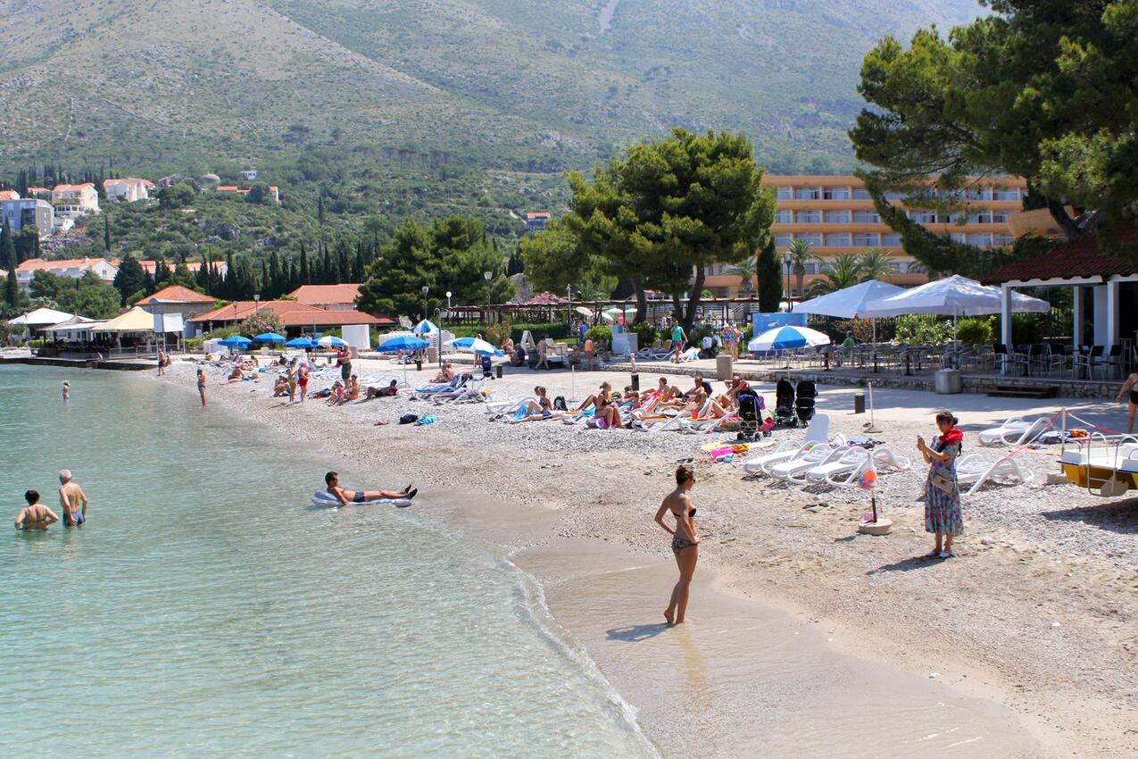Nächster Strand - Ferienwohnungen am Meer Cavtat, Dubrovnik