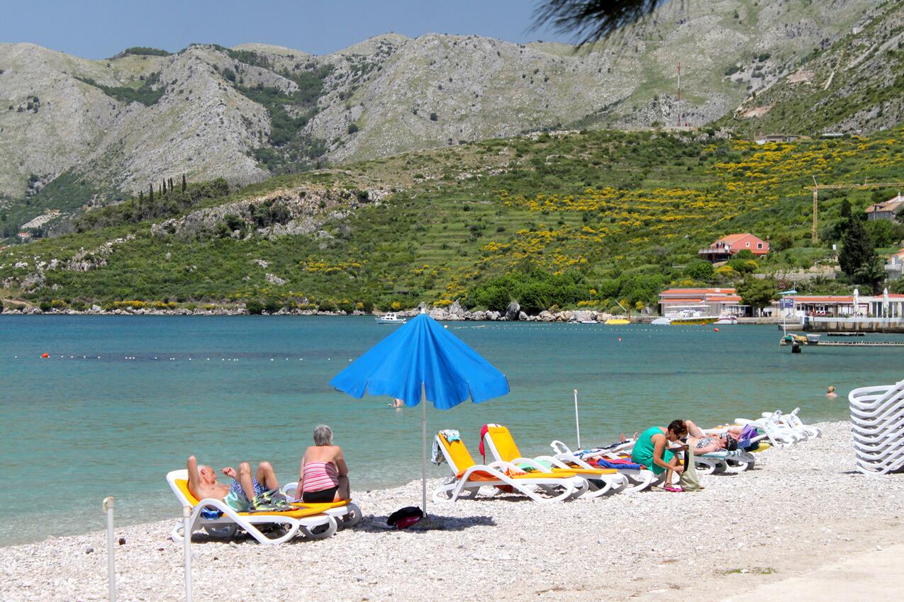 Nächster Strand - Ferienwohnungen am Meer Cavtat, Dubrovnik