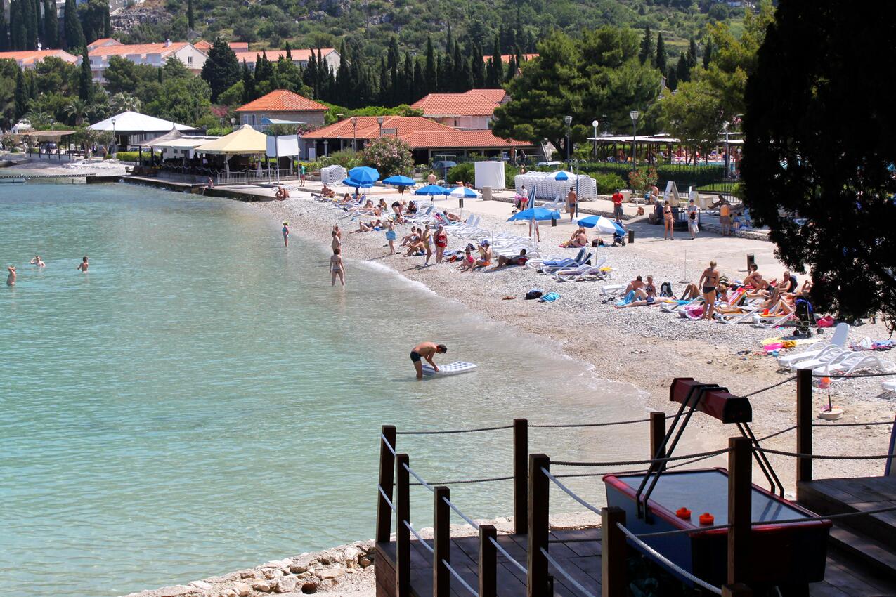 Nächster Strand - Ferienwohnungen am Meer Cavtat, Dubrovnik