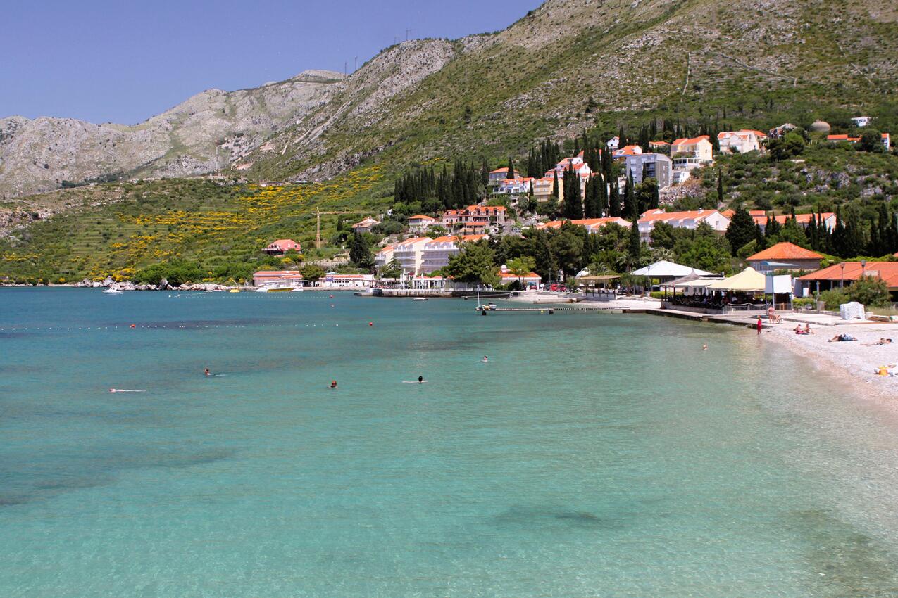 Nächster Strand - Ferienwohnungen am Meer Cavtat, Dubrovnik