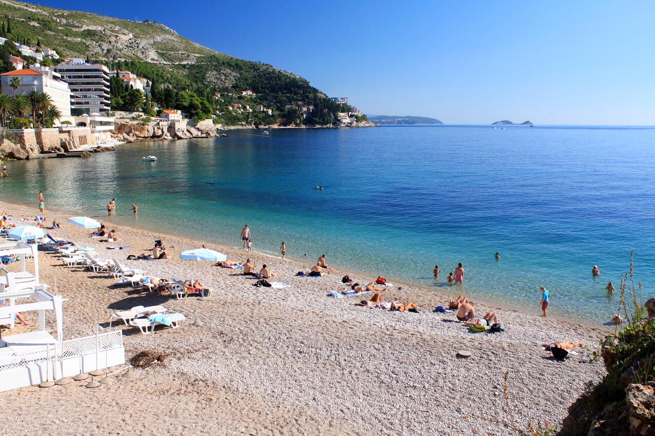 Nejbližší pláž - Apartmány s parkovištěm Dubrovník - Dubrovnik