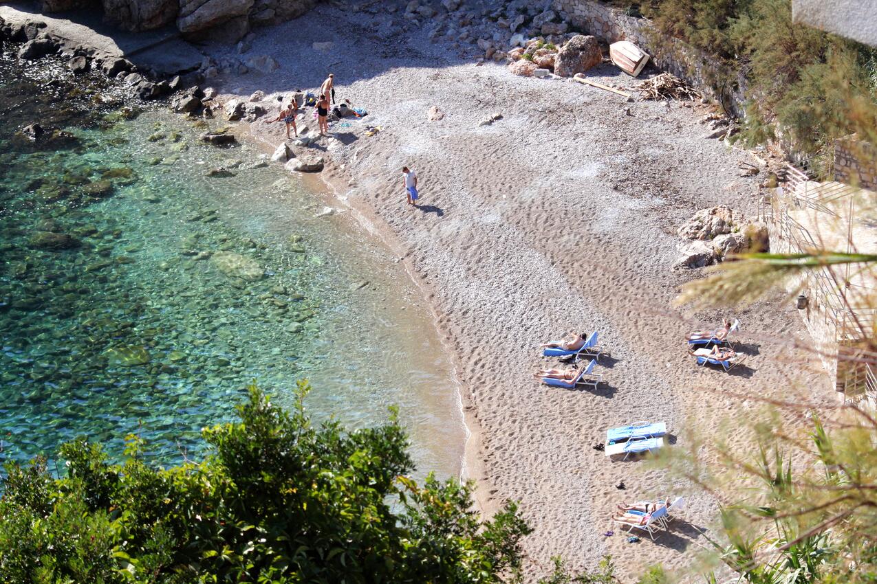 Najbližja plaža - Apartmaji z internetom Dubrovnik