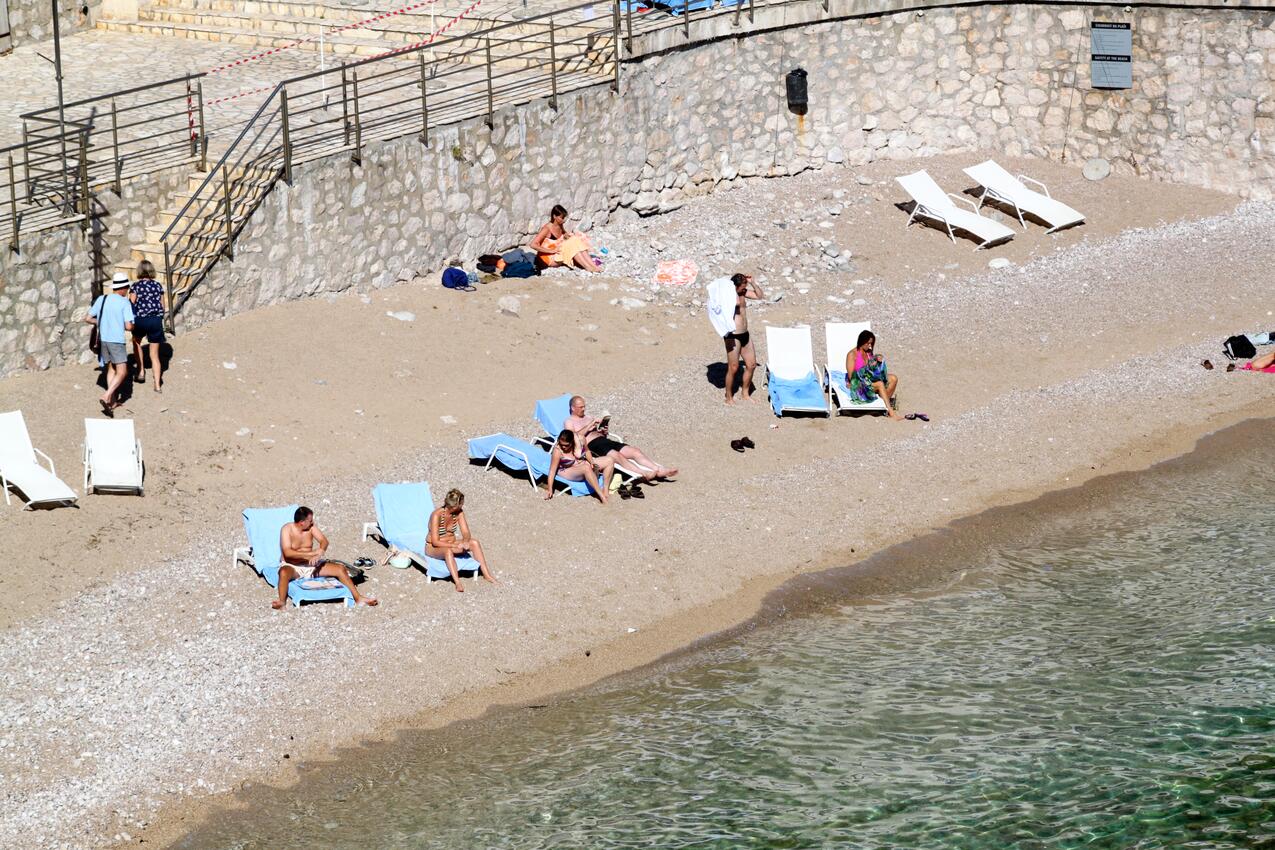 Najbližja plaža - Apartmaji z internetom Dubrovnik