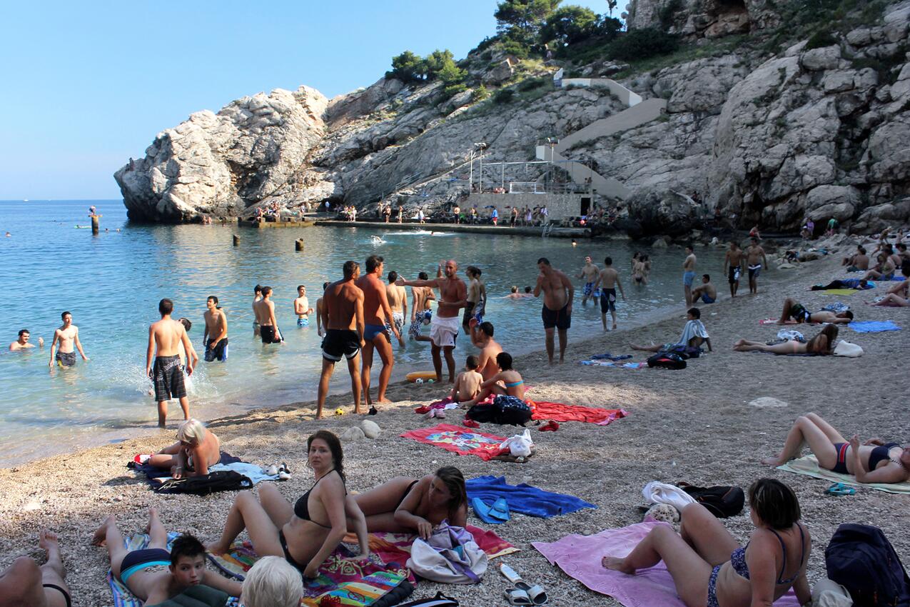 Najbližja plaža - Apartmaji z internetom Dubrovnik