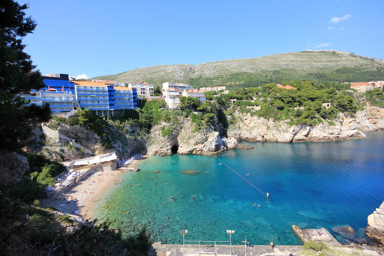 Najbližja plaža - Apartmaji z internetom Dubrovnik